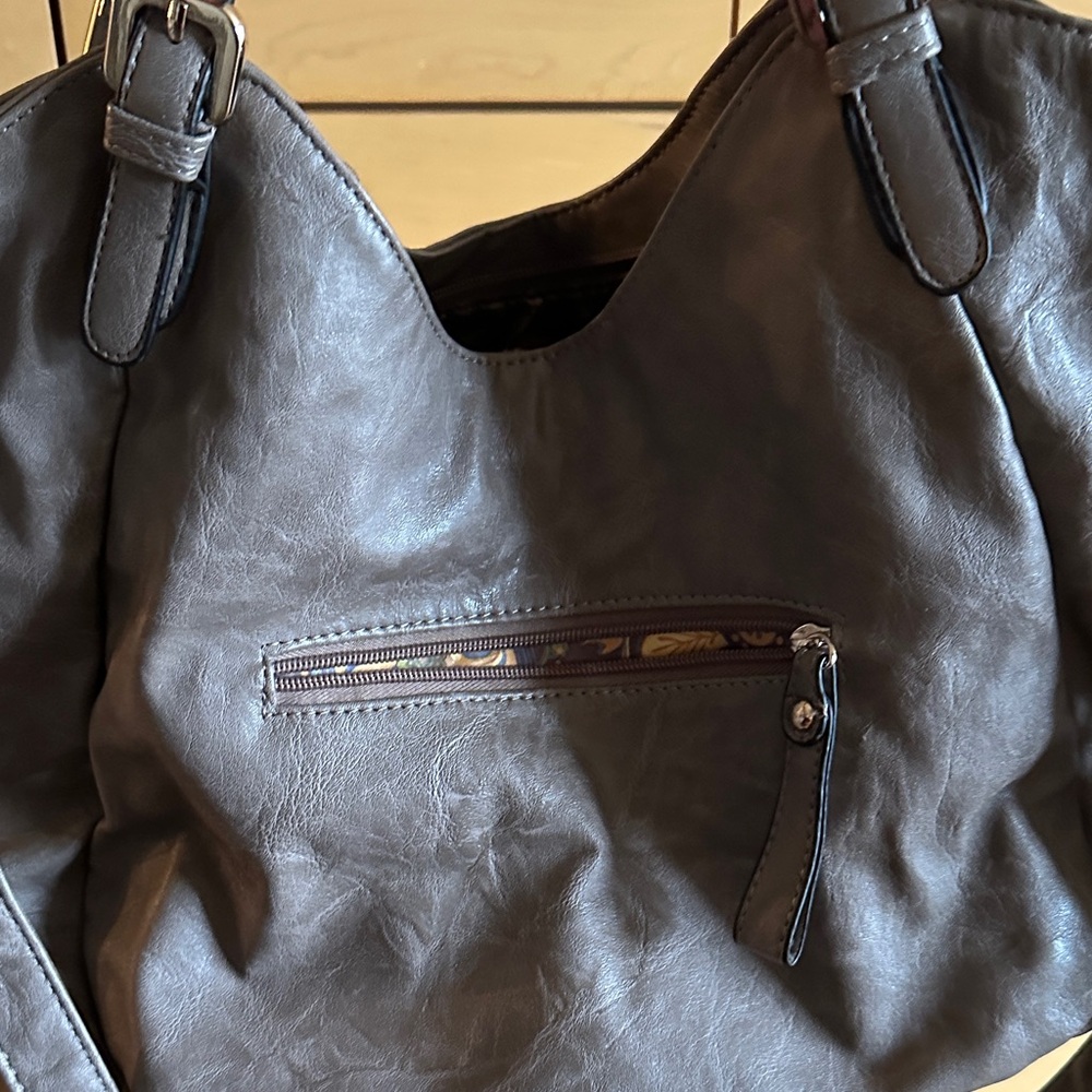 Big Buddha Multicolor Patterned Interior Bag - image 5